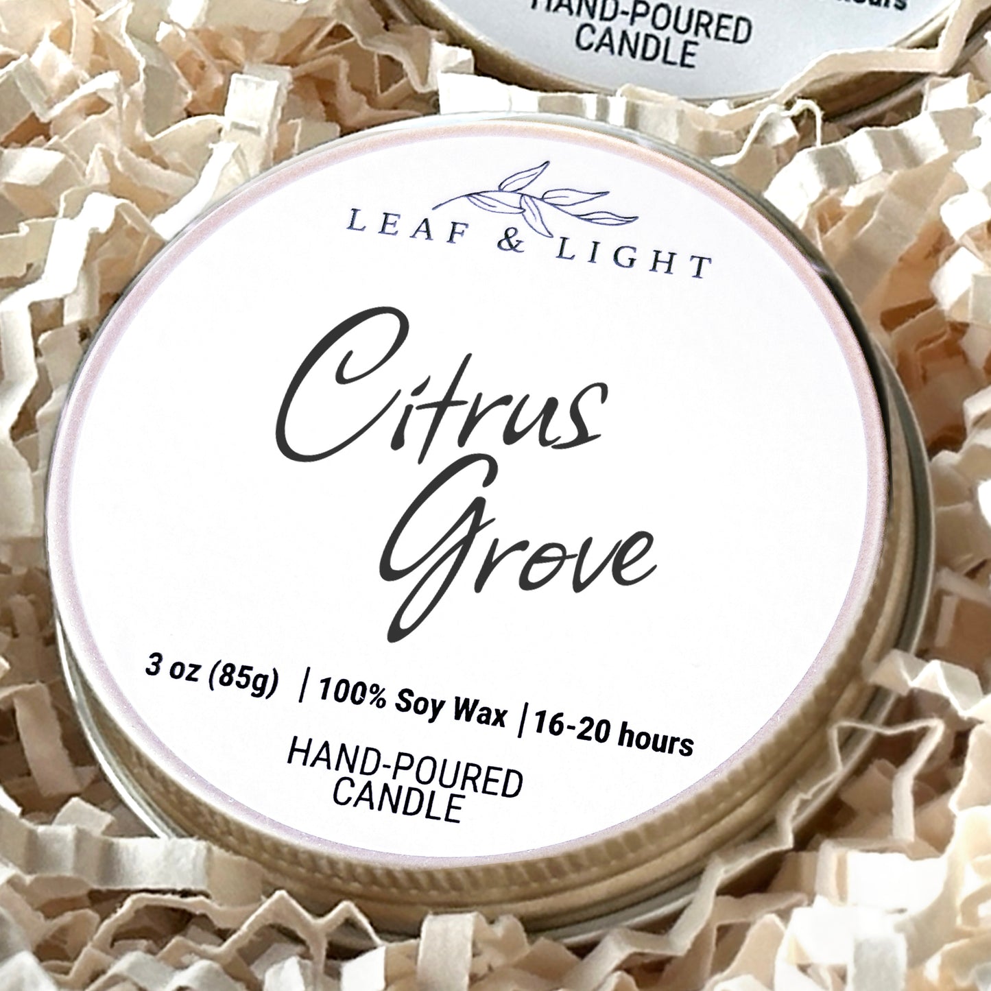 CITRUS GROVE - SMALL ROOM CANDLE (3 oz)