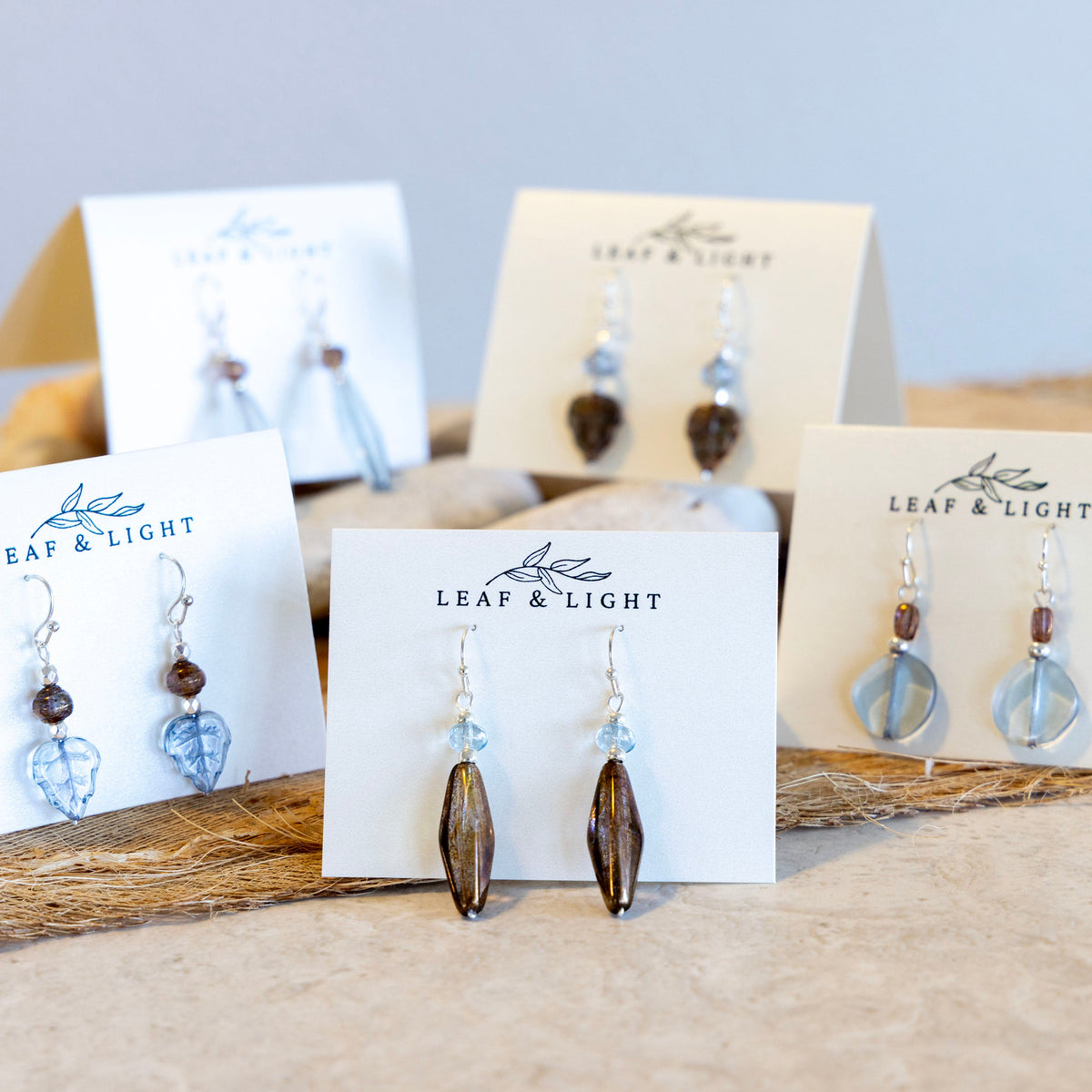 All Shore Light Glass Earrings