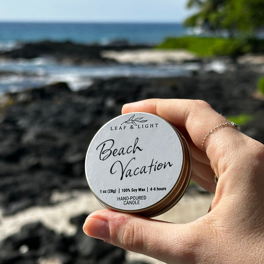 BEACH VACATION - MINI CANDLE (1 oz)