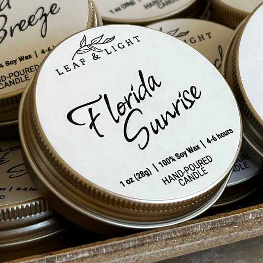 FLORIDA SUNRISE - MINI CANDLE (1 oz)