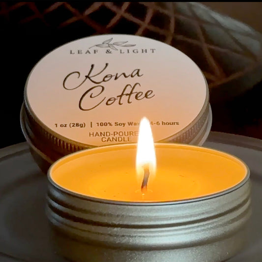 KONA COFFEE - MINI CANDLE (1 oz)