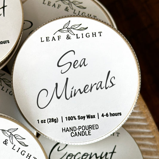 SEA MINERALS - MINI CANDLE (1 oz)
