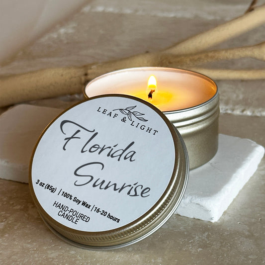 FLORIDA SUNRISE - TRAVEL CANDLE (3 oz)