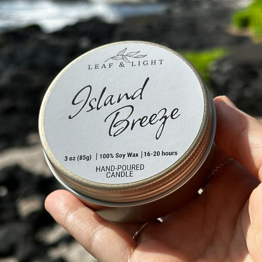 ISLAND BREEZE - SMALL ROOM CANDLE (3 oz)