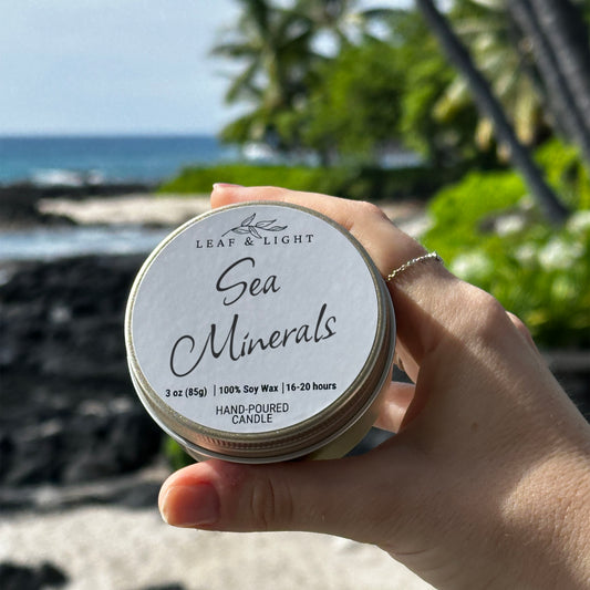 SEA MINERALS - TRAVEL CANDLE (3 oz)